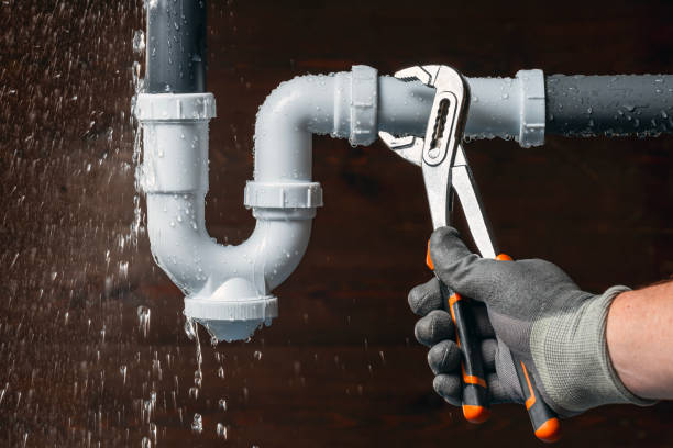Professional Drain Cleaning technician working in Milton, IN